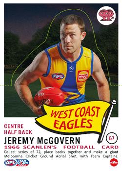 2024 AFL TeamCoach - Scanlens Die Cut #67 Jeremy McGovern Front